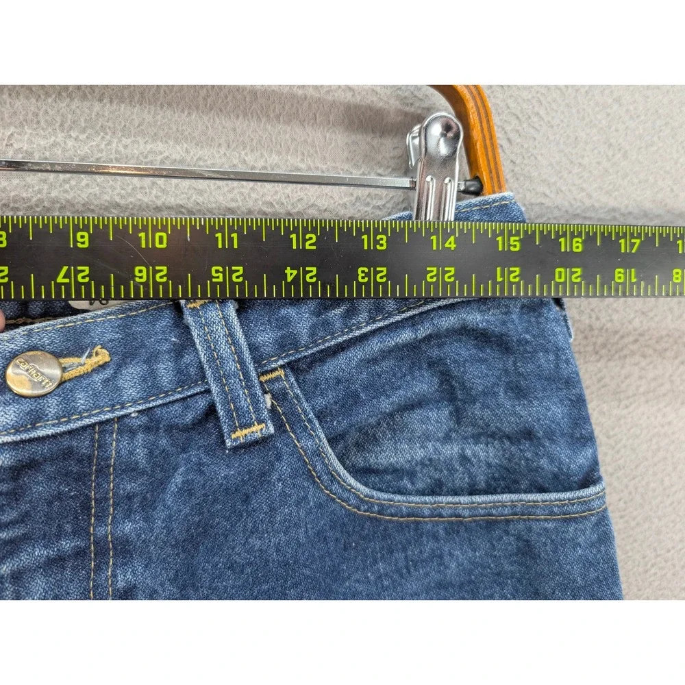 Carhartt Men's FR Flame Resistant Jeans 32x36 Blue Cotton Straight Fit NFPA 2112